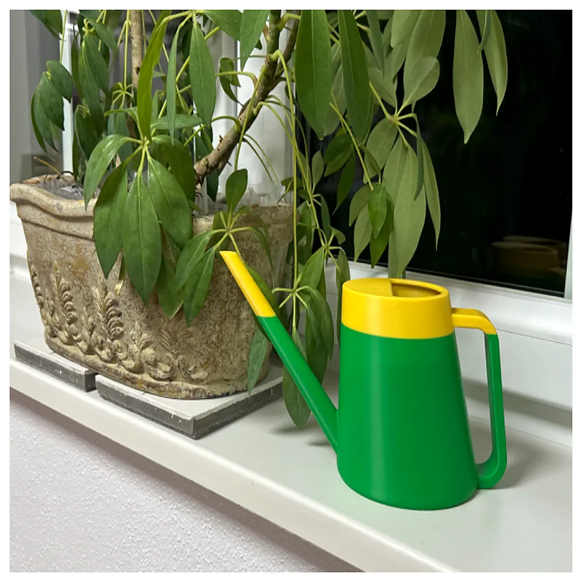 075l waterproof watering can for indoor houseplants outdoor garden plastic plant sprayer with long spout