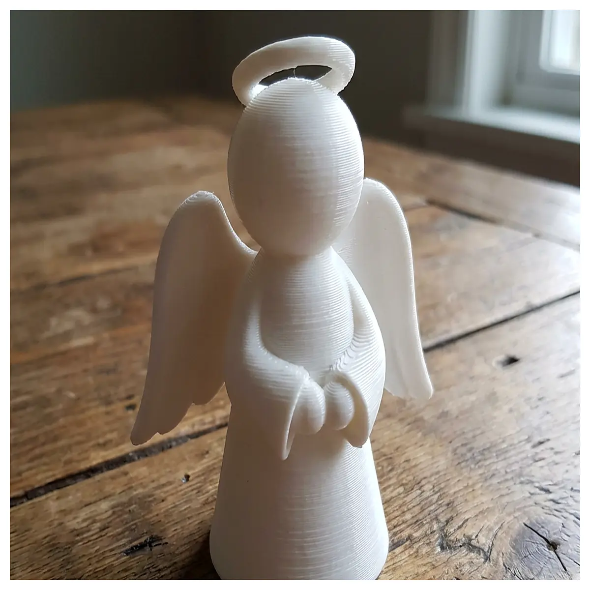 elegant angel statue home decor timeless religious art piece for living room shelf graceful figurine gift