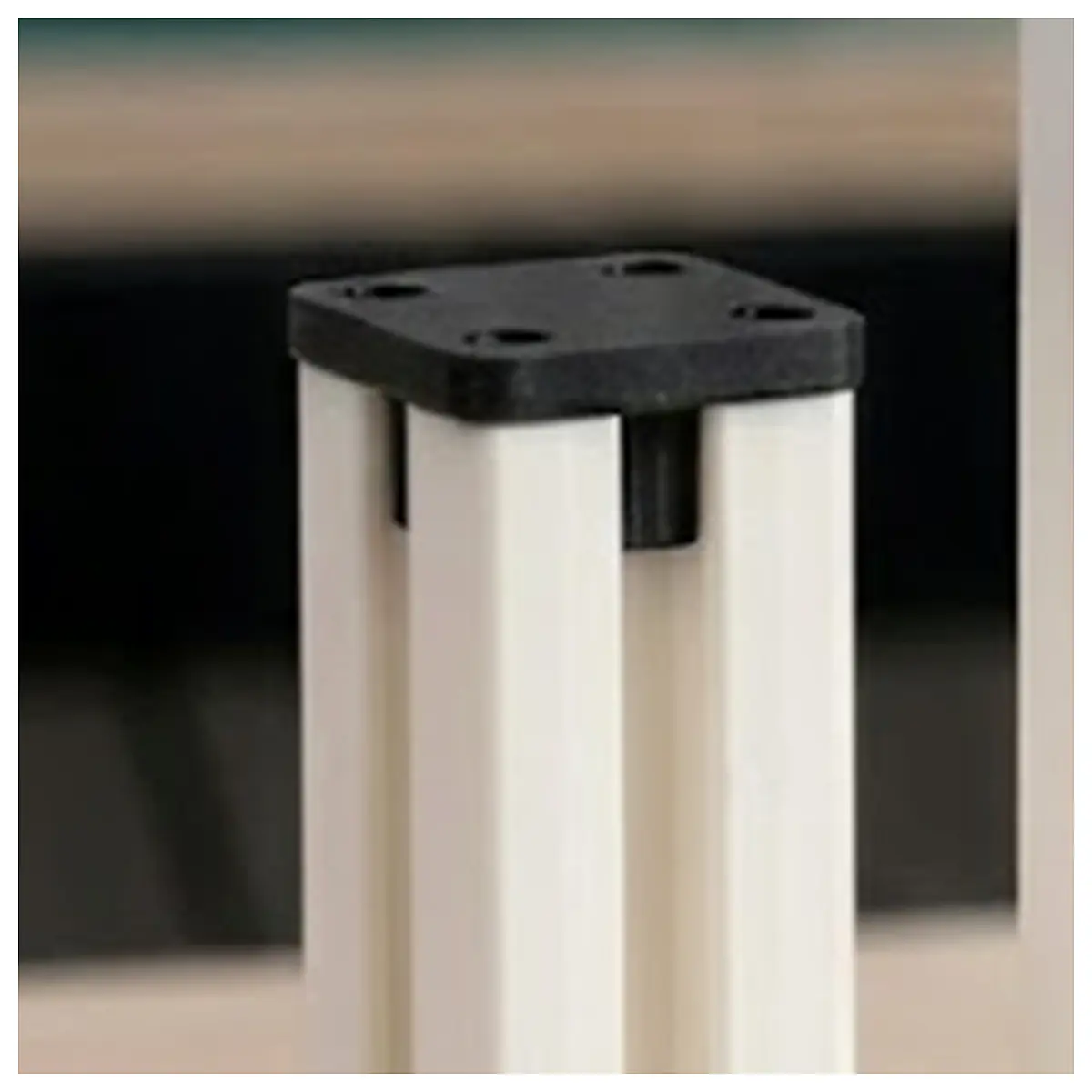 4040 aluminum extrusion end cap bolted fix 8mm slot cover profile accessory
