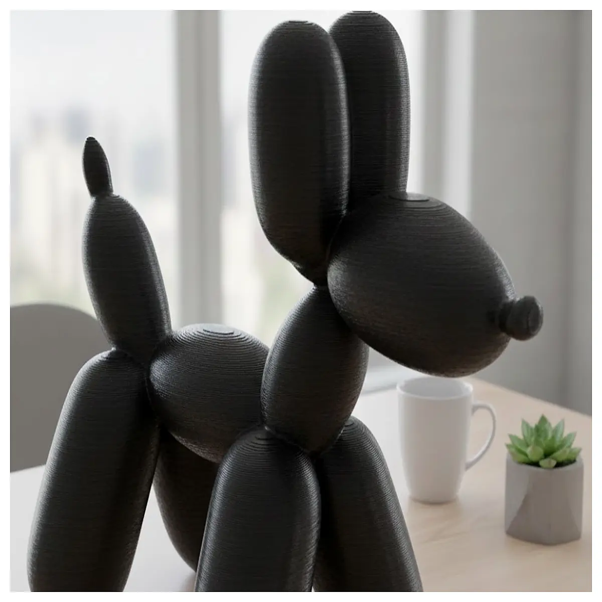 desktop balloon dog toy stress relief funny office desk buddy gag kids adults
