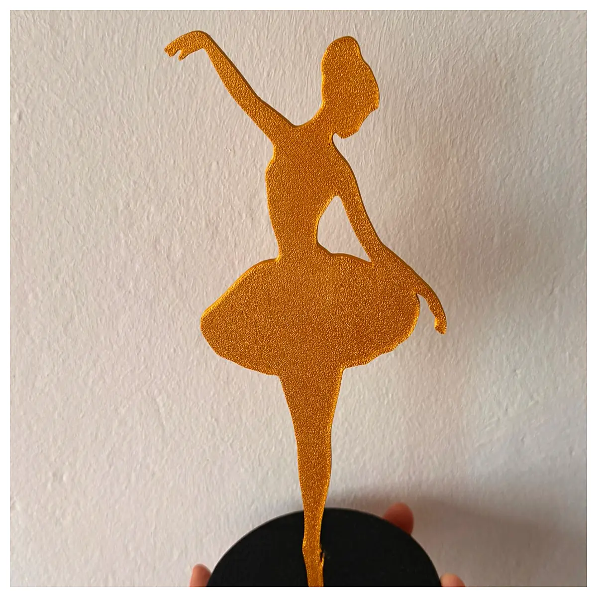 ballet dancer trophy award for dance competition winner performance recital prize