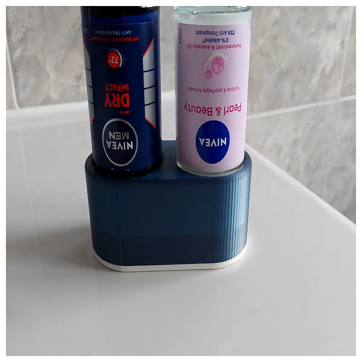 bathroom counter organizer for deodorant sticks roll on holder vanity storage tray