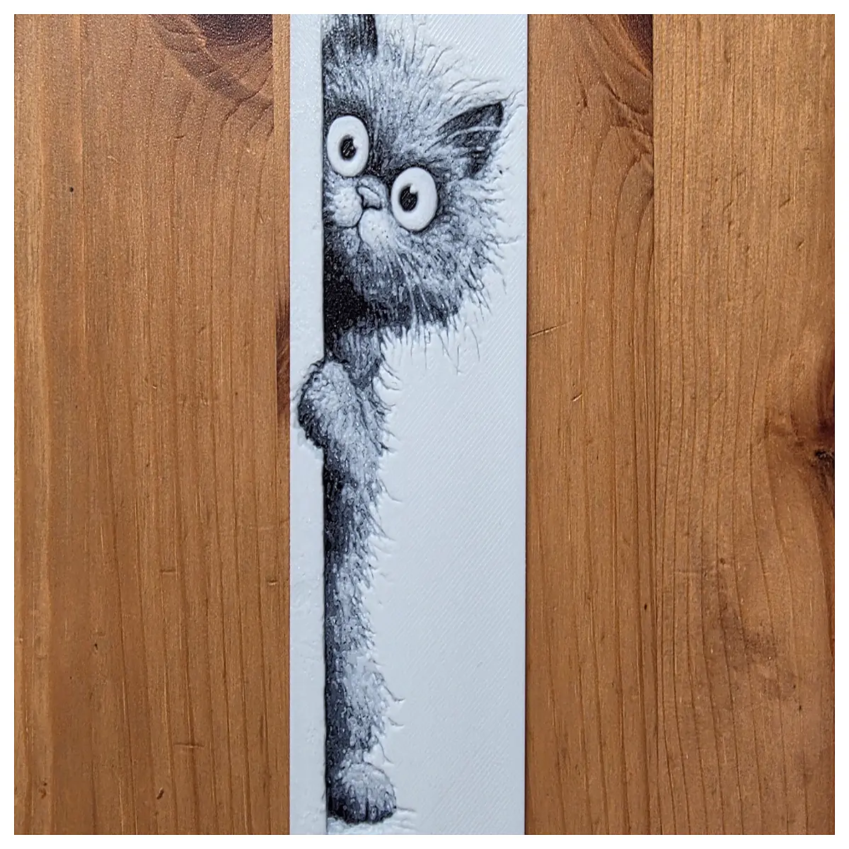 spy hole bookmark for reading peephole book marker peeking cat page holder funny literature gift