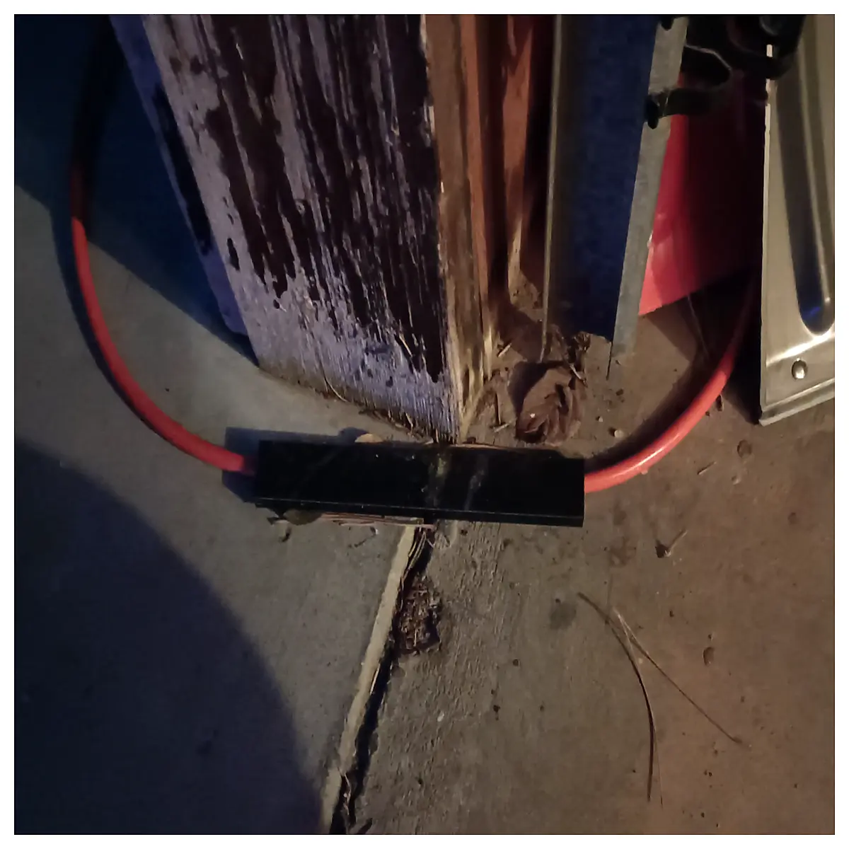 garage door bottom seal extension strip weatherproof draft blocker gap filler under threshold