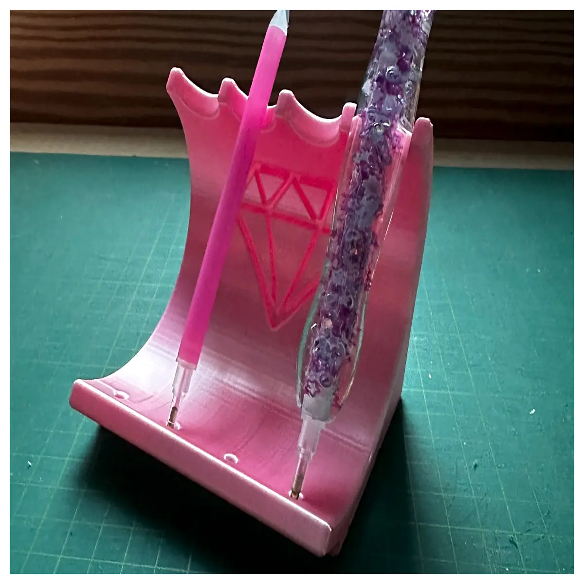 painting pen holder organizer for drill art tools storage box with lid
