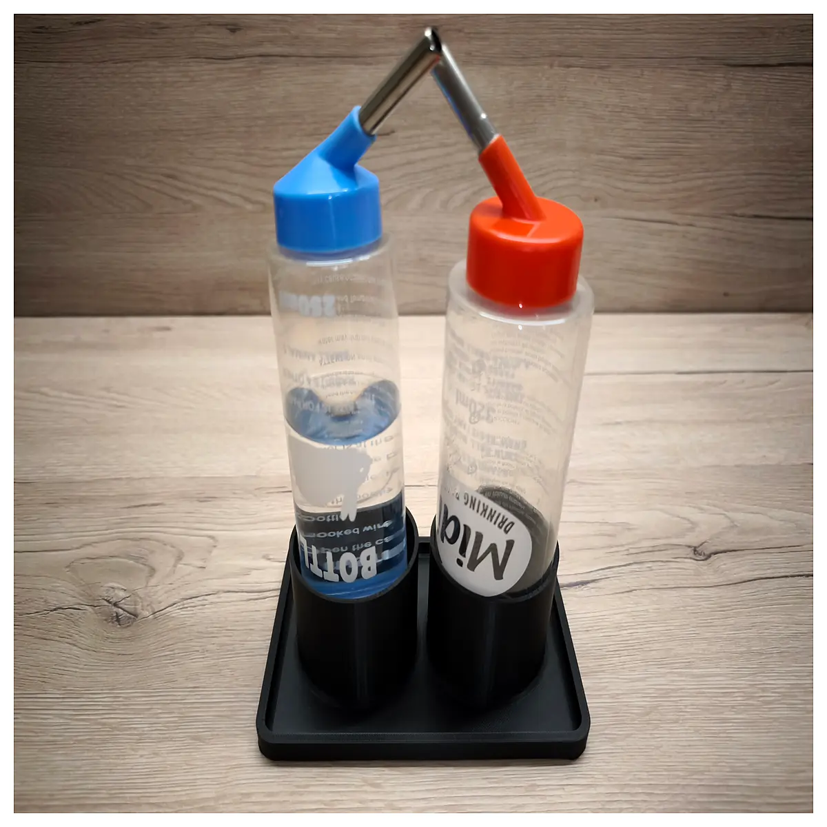 universal bottle holder rack for up to 55mm diameter glass jars containers storage organizer