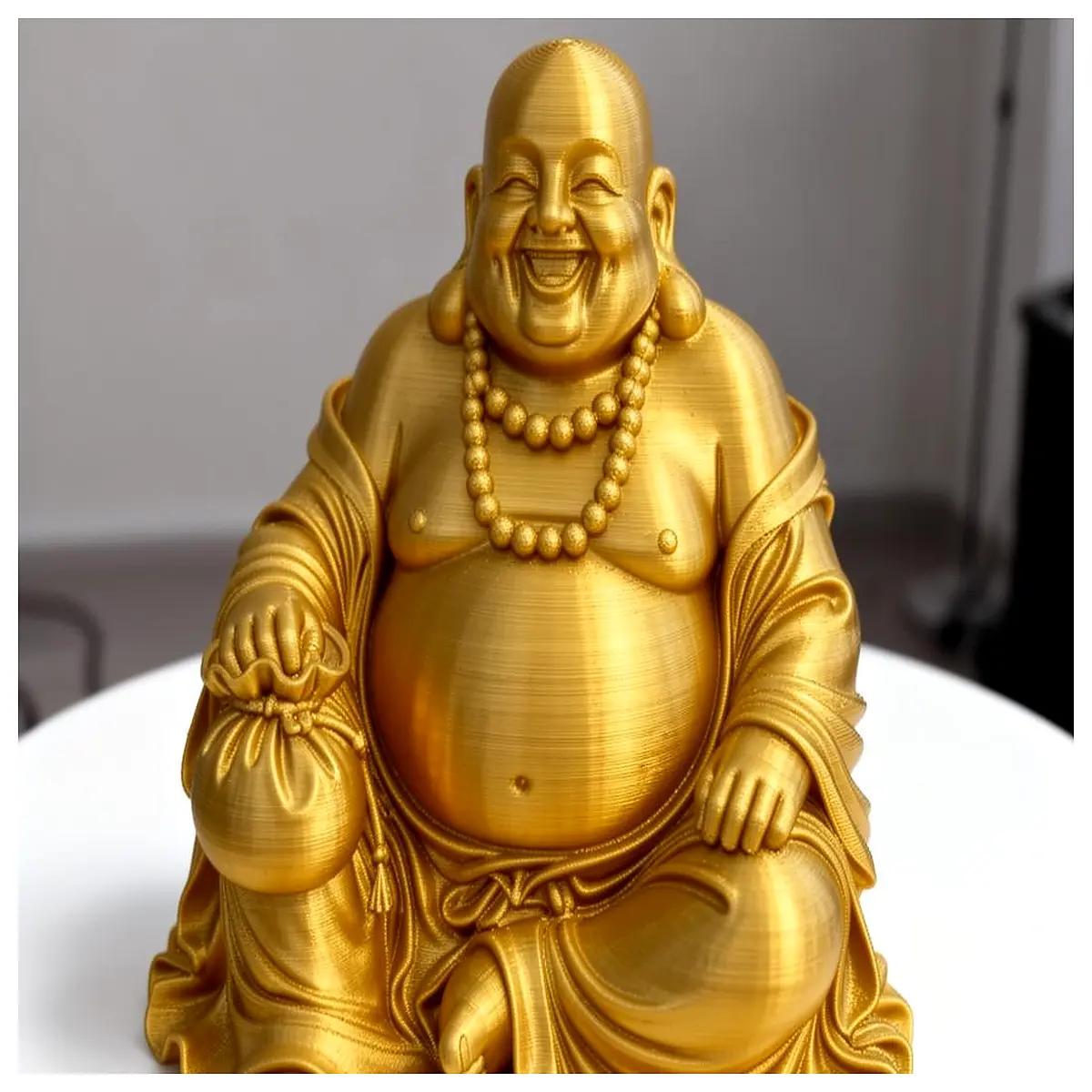 golden buddha statue for home altar zen meditation decor spiritual gift ideas