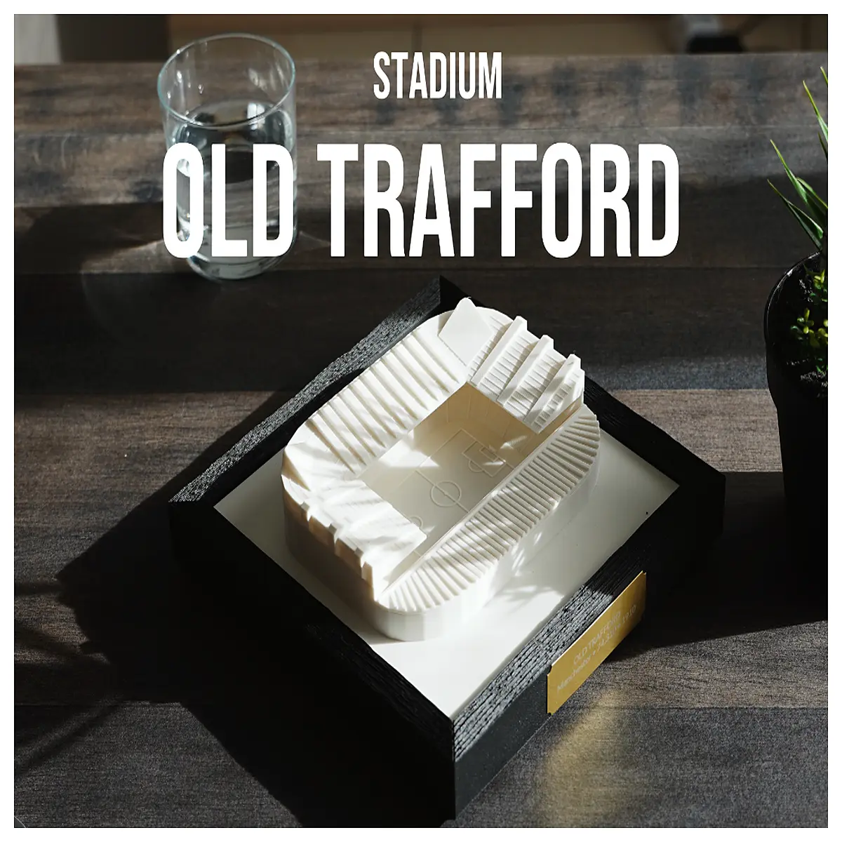 old trafford stadium red devils gift architecture