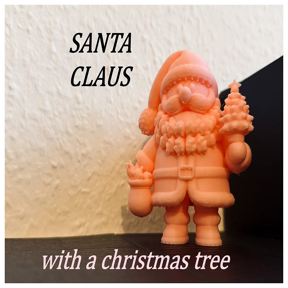 christmas tree with santa claus decorations holiday home decor festive ornaments for xmas