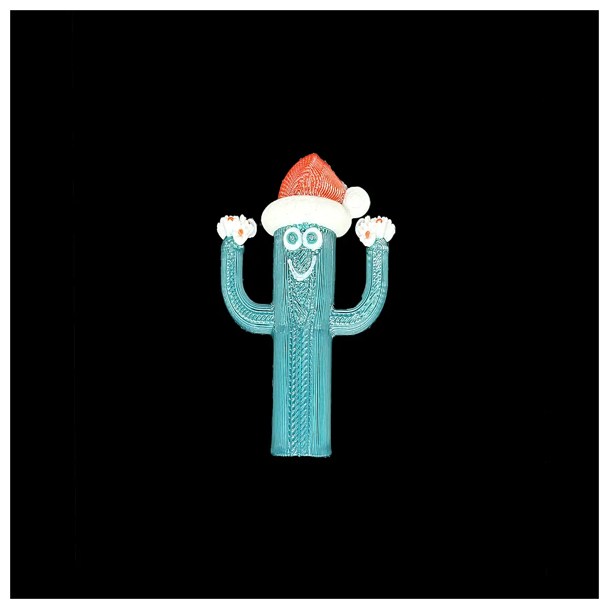 christmas cactus brooch pin holiday jewelry women