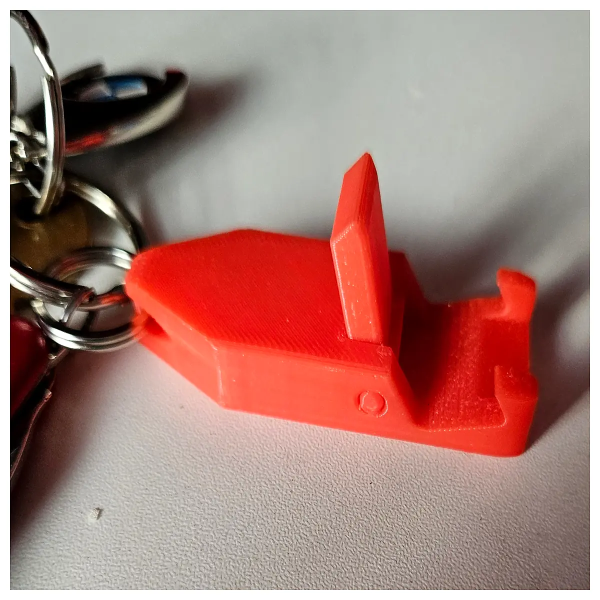 phone holder keychain clip for keys bag carabiner mount adapter accessory