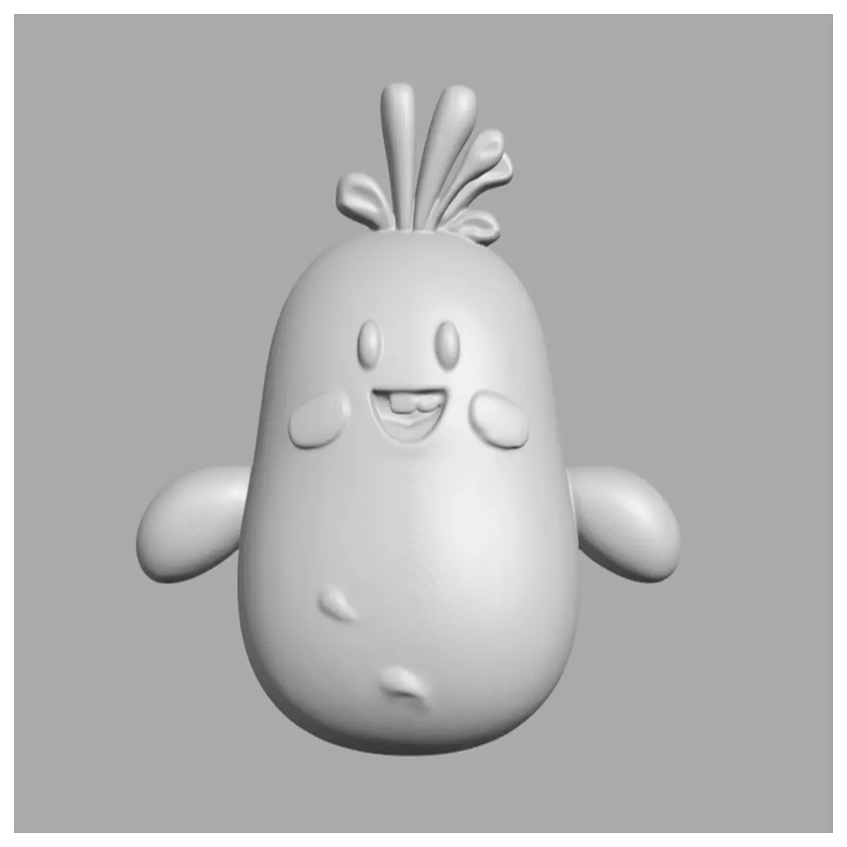 happy sprout dango character plushie cute kawaii anime figure collectible toy kids
