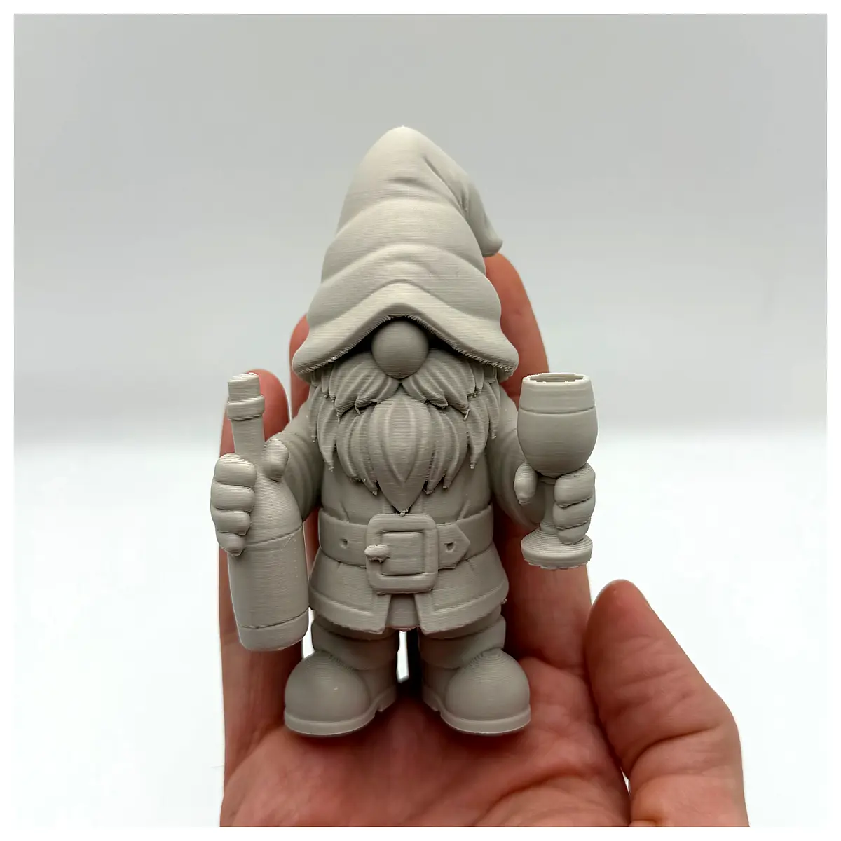 whimsical garden gnome figurine for outdoor patio decor fantasy art collectible statue for home shelf