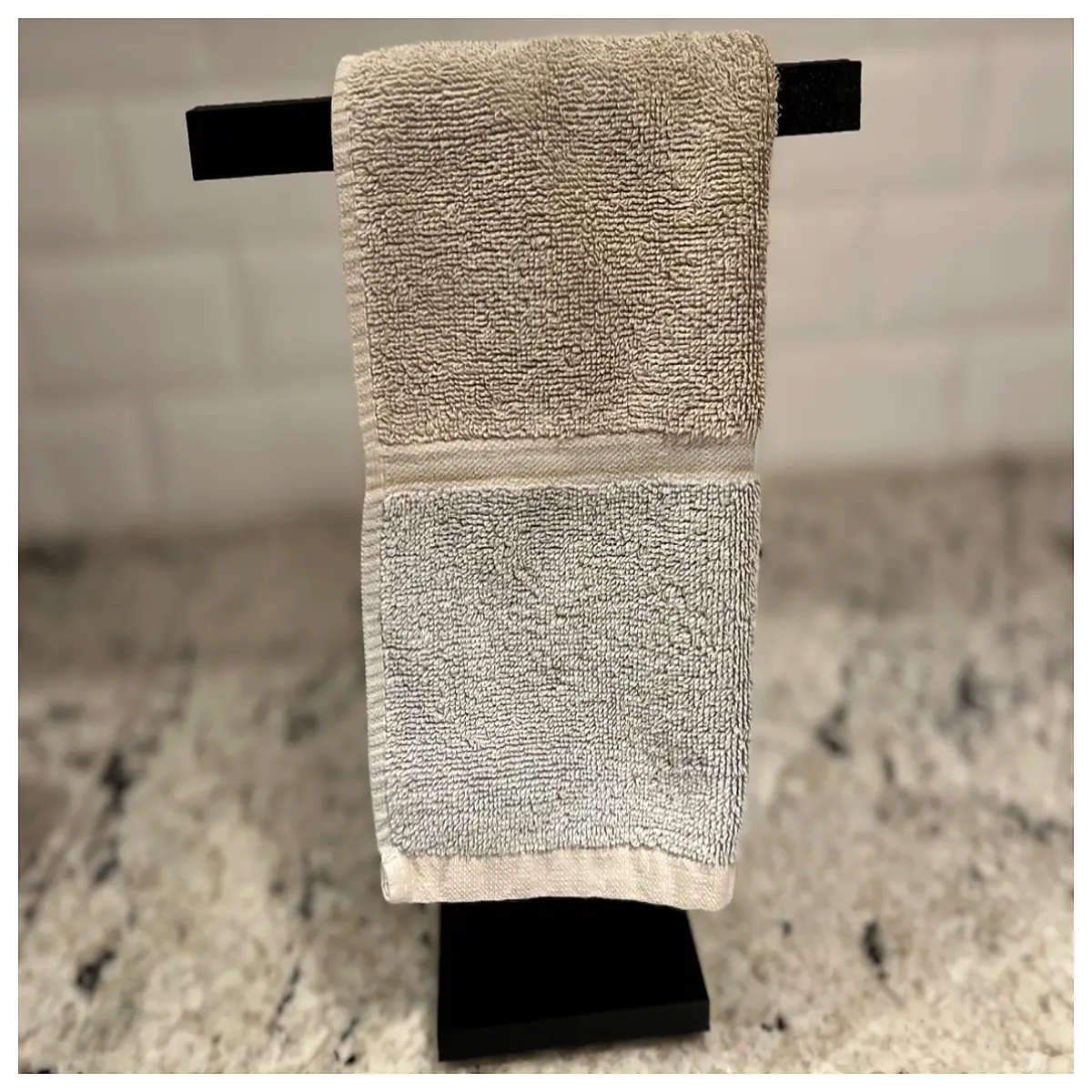 bathroom towel rack heated wall mounted stainless steel double bar organizer