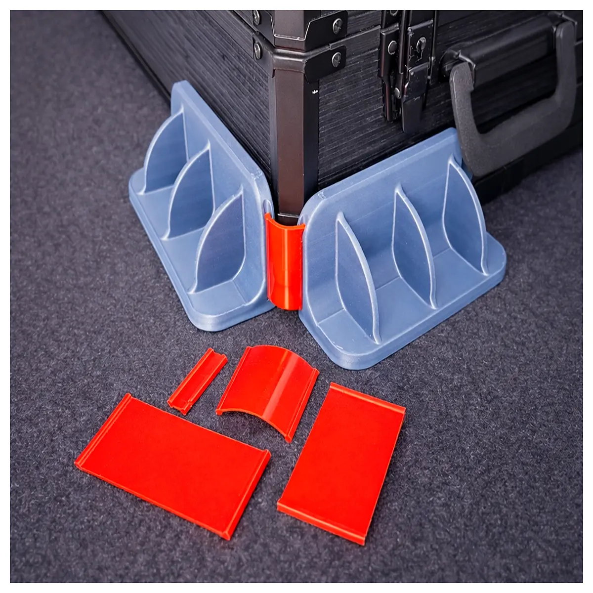 anti slip car trunk organizer mat corner non slip rubber strip for suv cargo liner