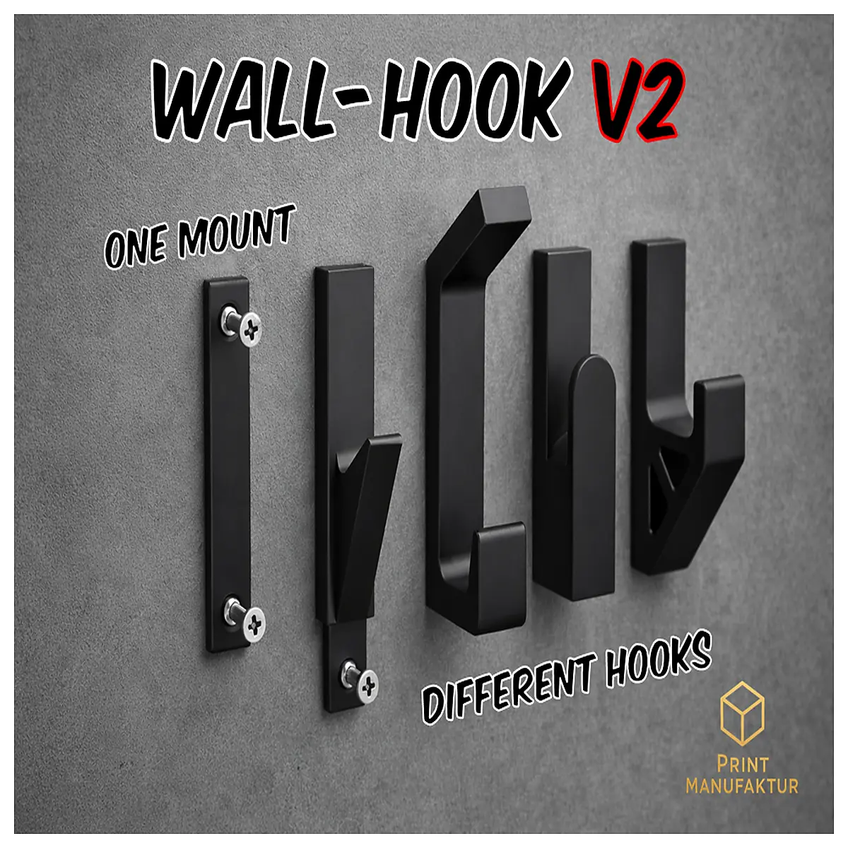 duty wall mounted coat rack with hooks for hallway entryway bathroom bedroom organizer hanging storage
