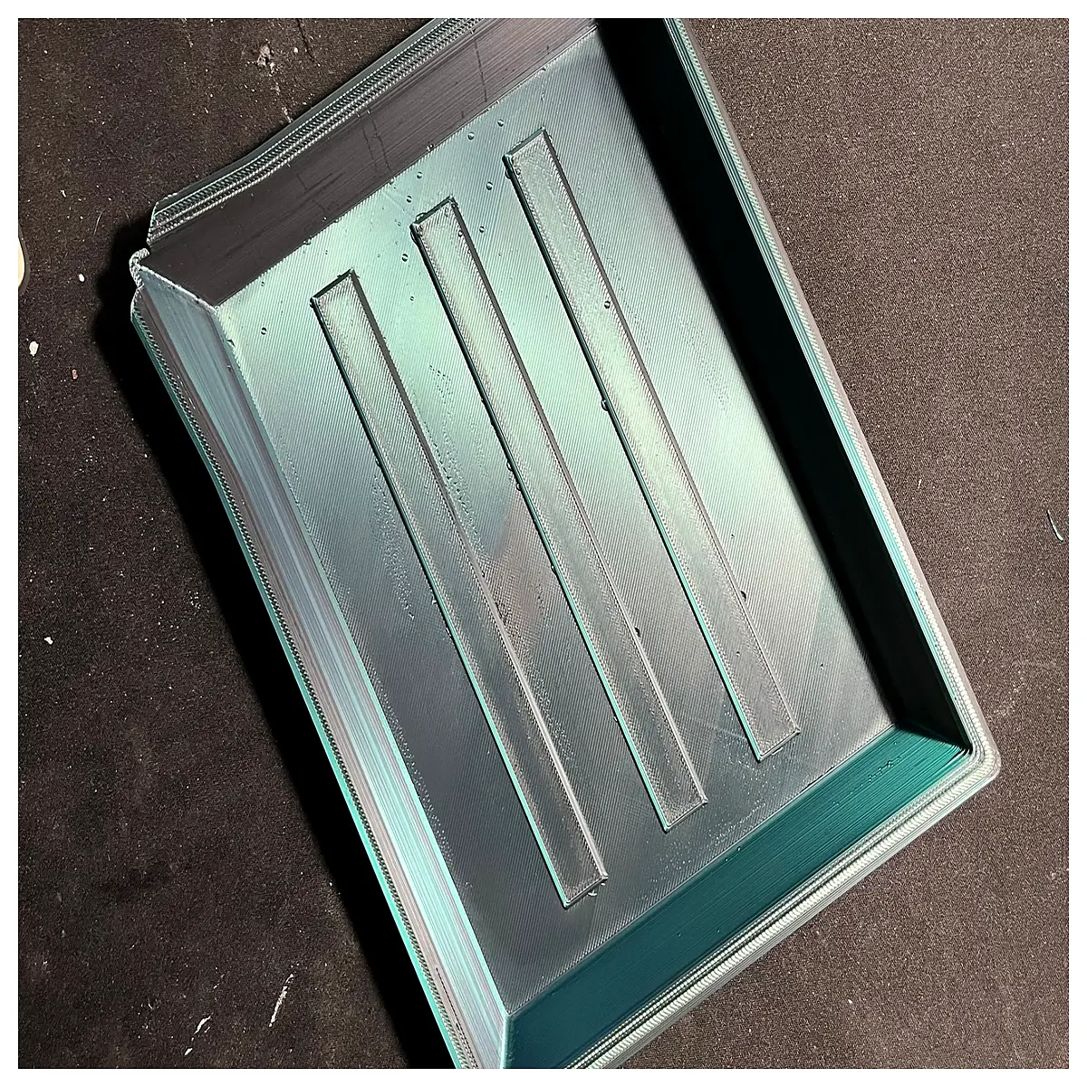 13x18cm 5x7 photo developing tray black plastic film processor tank for darkroom printing mixing