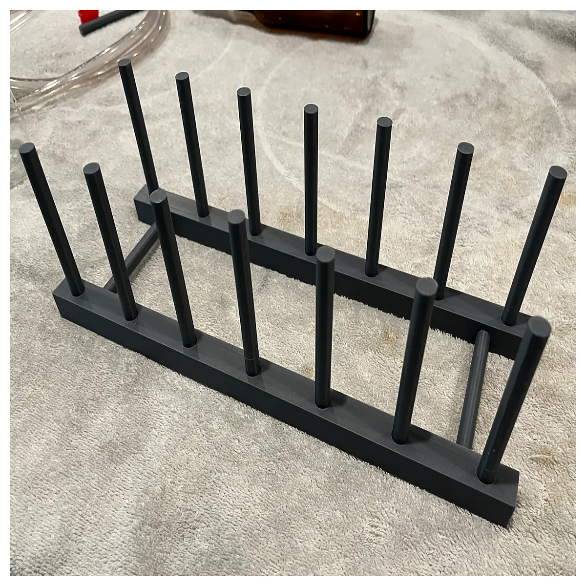 kitchen bottle organizer rack drip tray holder for oil vinegar wine bottles countertop storage