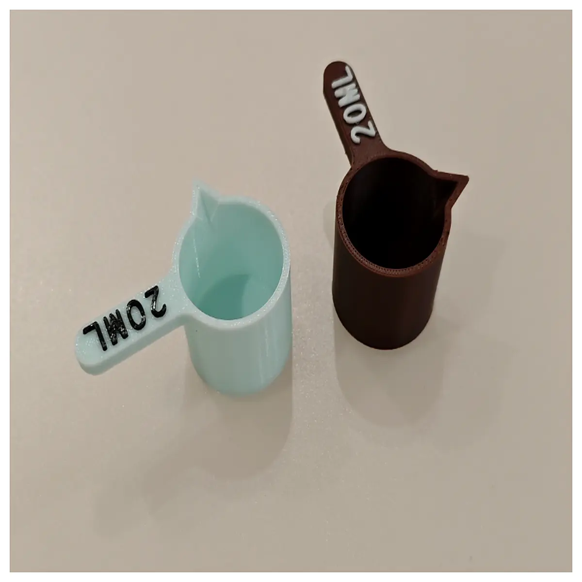 measuring cup with spout 20ml glass precision for coffee milk cocktail