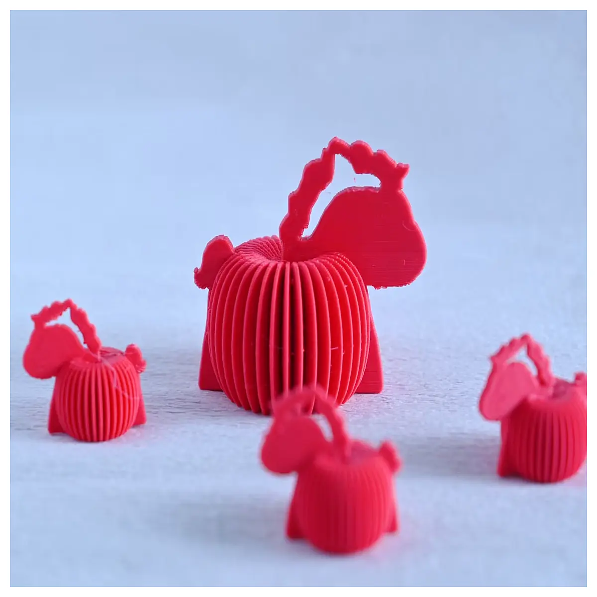 cute mini horse lanterns for baby shower kids room decor nursery night festive party supplies