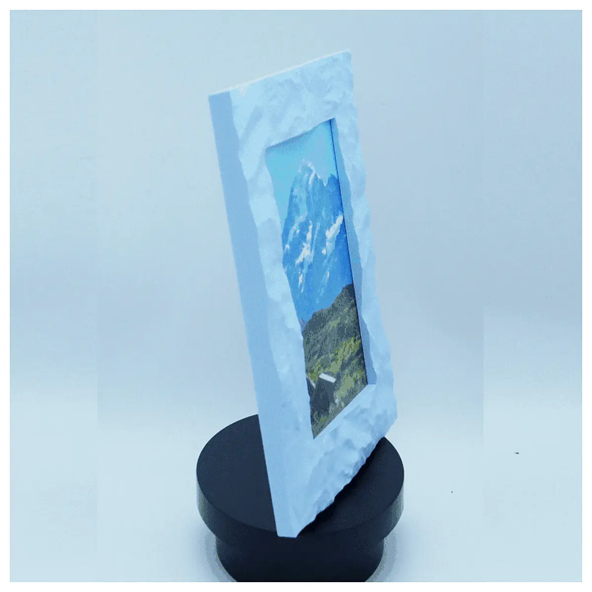 mountain landscape photo frame 6 inch wall hanging decorative home decor gift