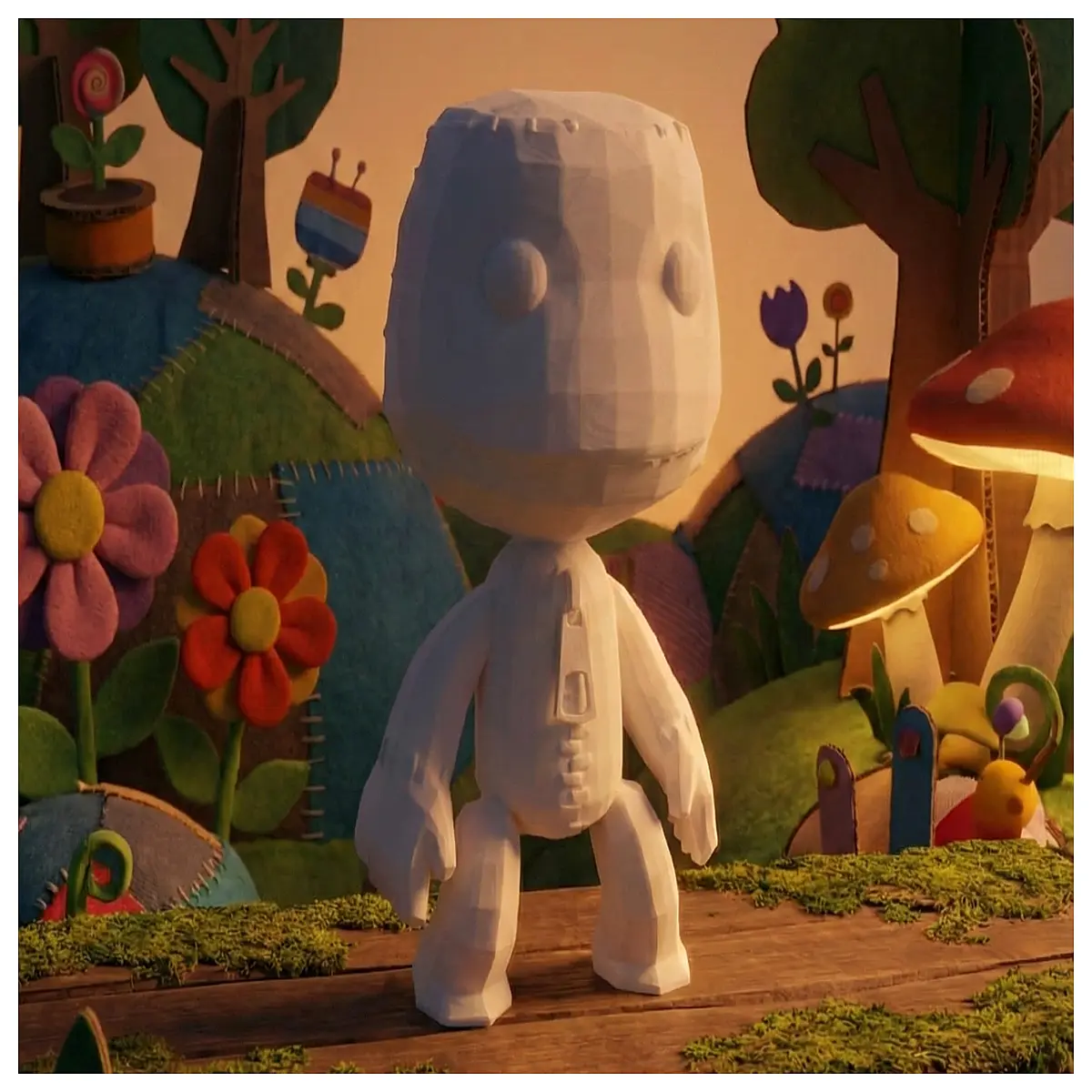 littlebigplanet sackboy plush toy soft stuffed animal collectible kids and gamers