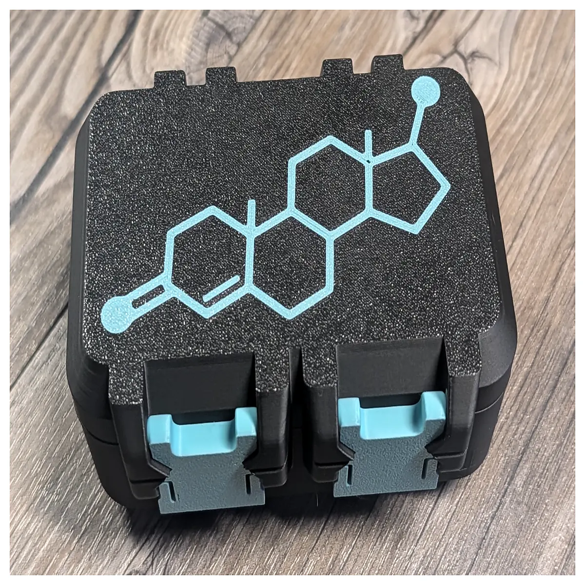 portable insulin travel case with cooling gel pocket for peptide storage and medication organization