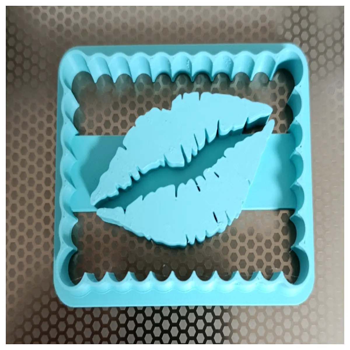 silicone lip shaped cookie cutter for baking chocolate fondant sugarcraft party favors