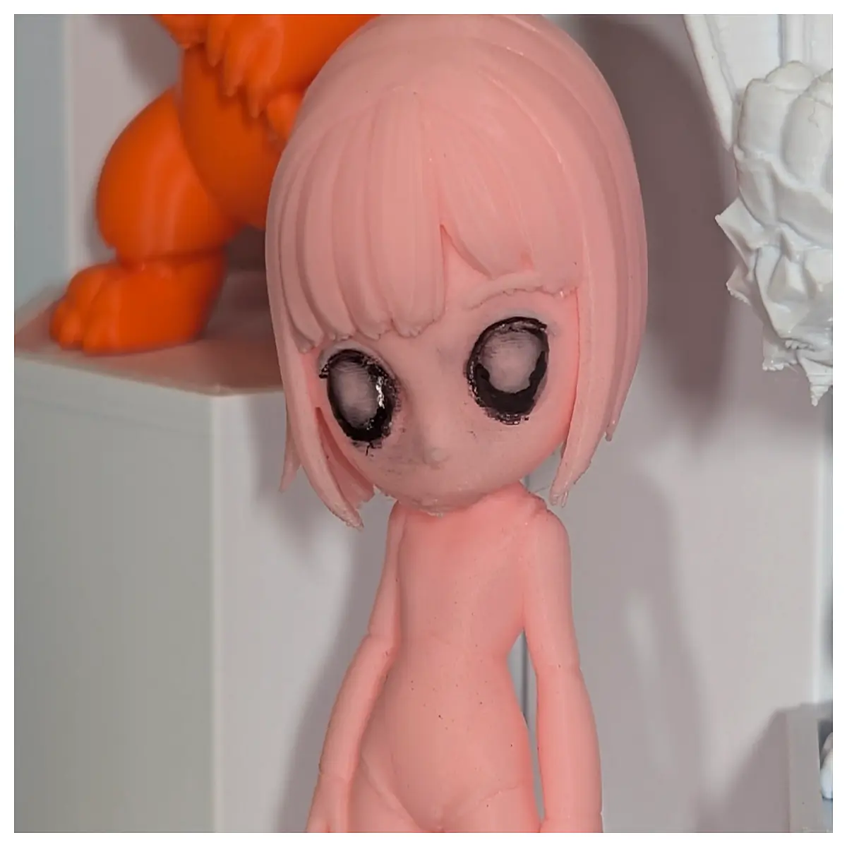 horror doll girl creepy vintage haunted collectible spooky decor for bedroom