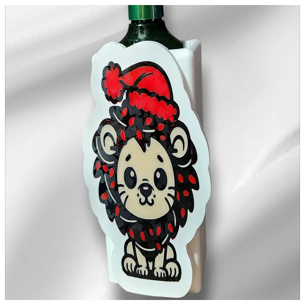 christmas lion soap dish holder bathroom sink caddy holiday decor