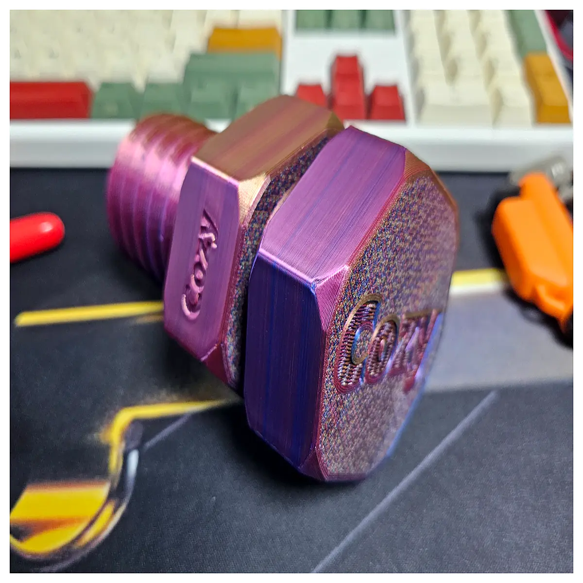satisfying screw nut fidget toy stress relief metal mechanical assembly puzzle for adults anxiety relief