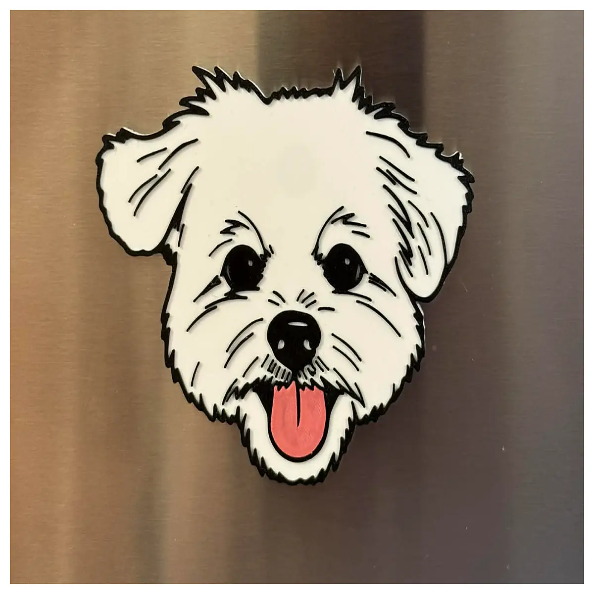 cute dog face fridge magnets for kids cartoon pet character refrigerator stickers funny animal door decor magnetic toy gifts