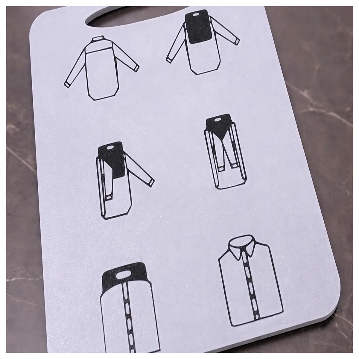 medium t shirt shirt folding board organizer tray for men women closet storage space saving neat stacker