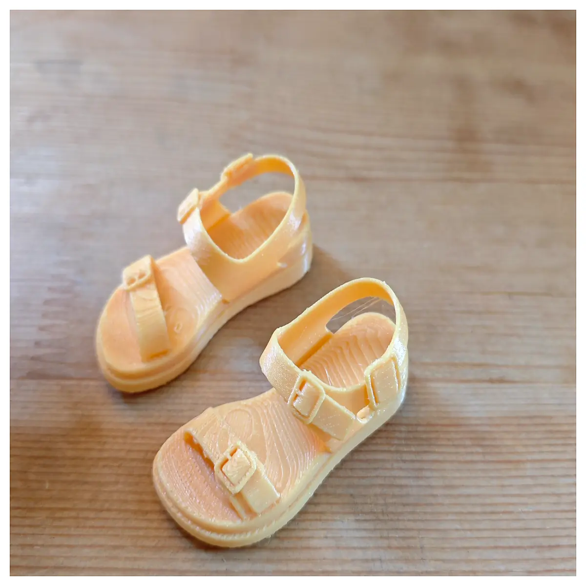 miniature realistic dollhouse sandals resin figurine desk ornament small scale hobby kids