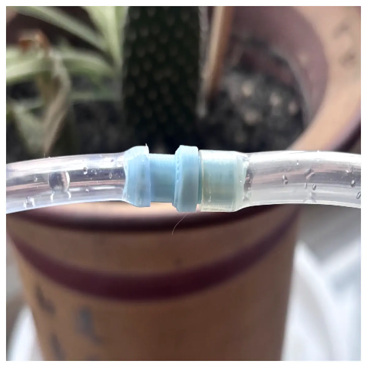 4mm hose connector quick release fitting for air water pneumatic tubing inline coupling