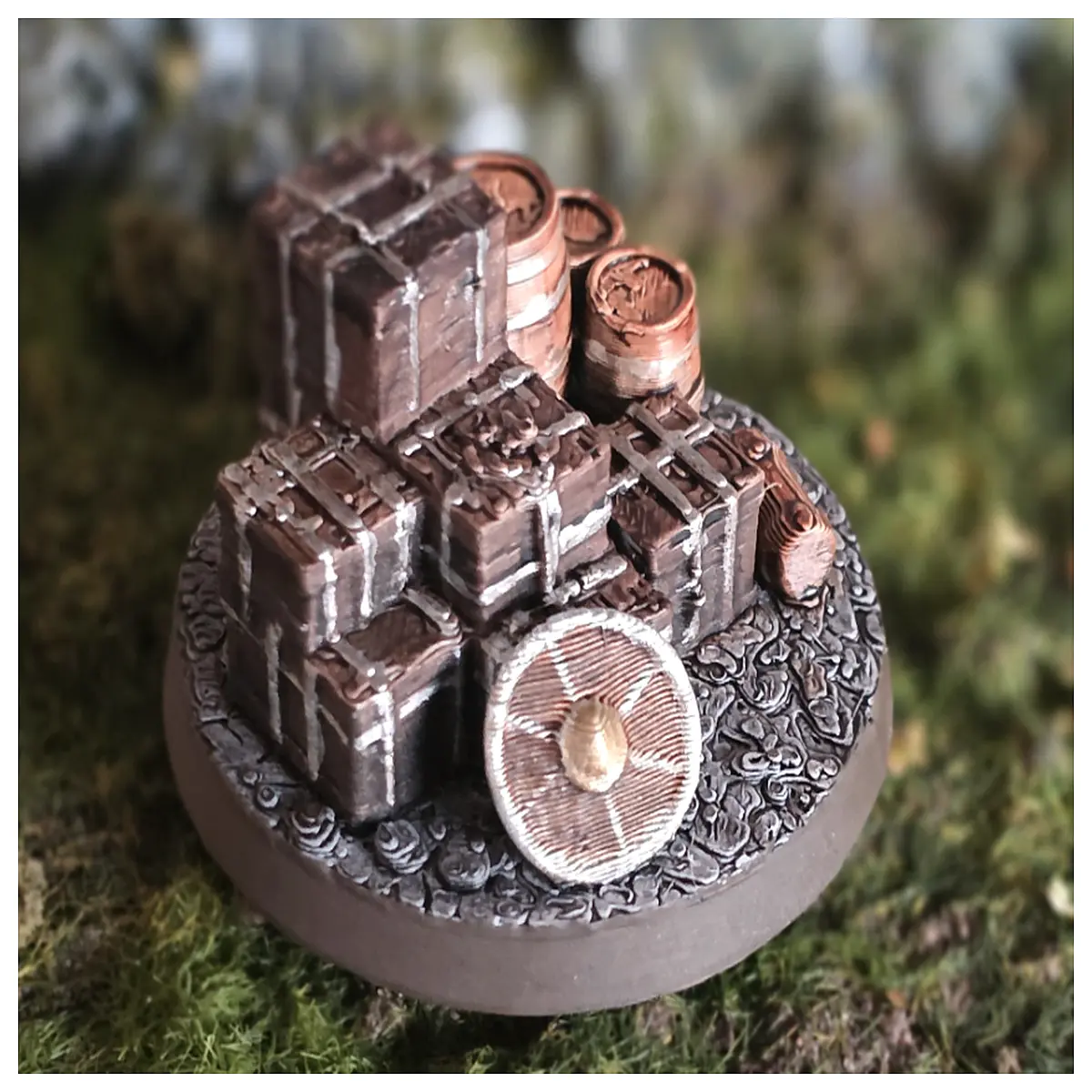 medieval supply markers for tabletop wargaming miniatures terrain accessories
