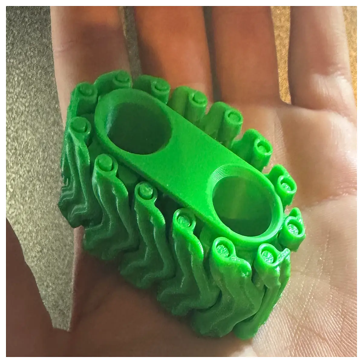 fidget spinner ring for anxiety relief magnetic cube stress toy pocket sensory gadget for adults