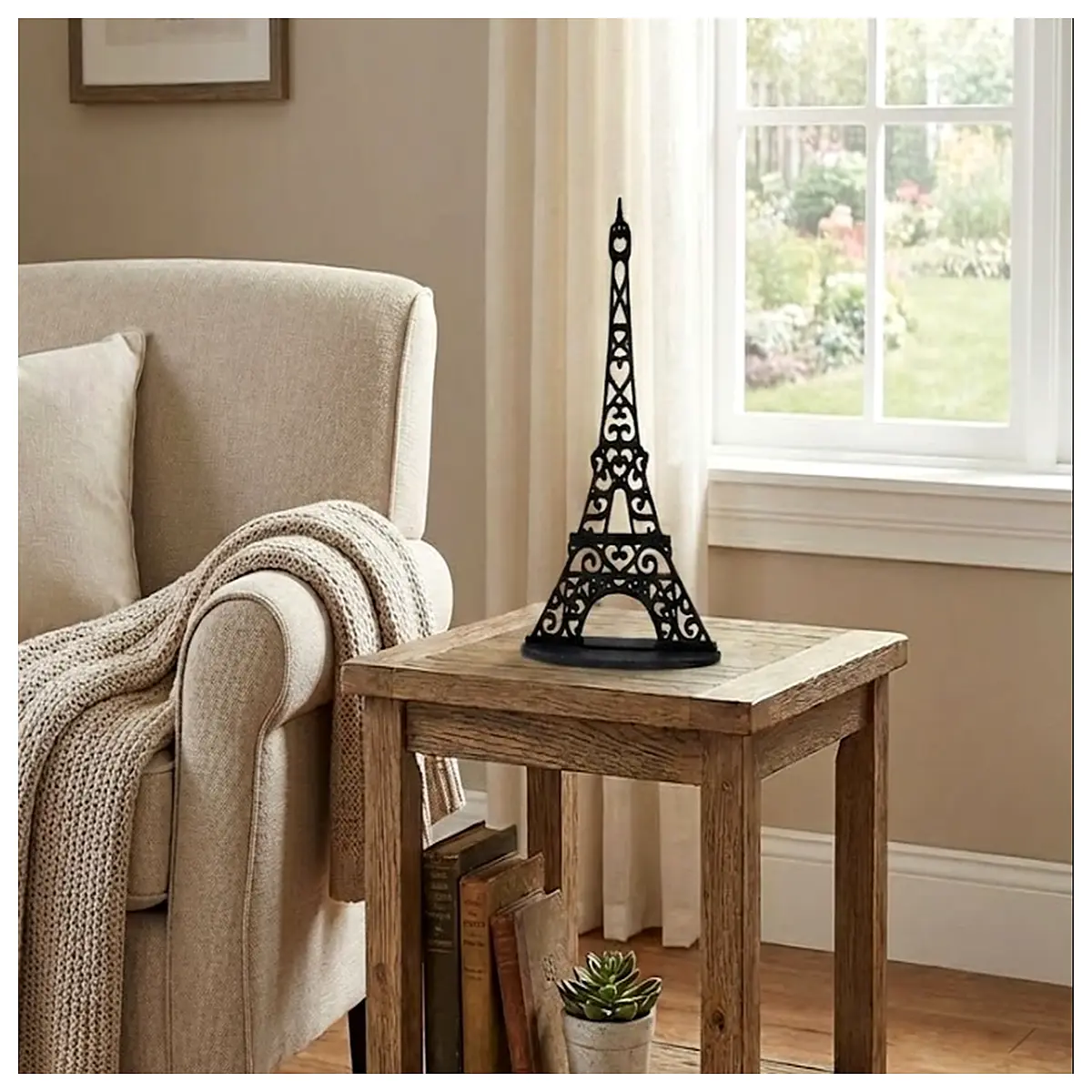 tower with base paris souvenir home decor shelf
