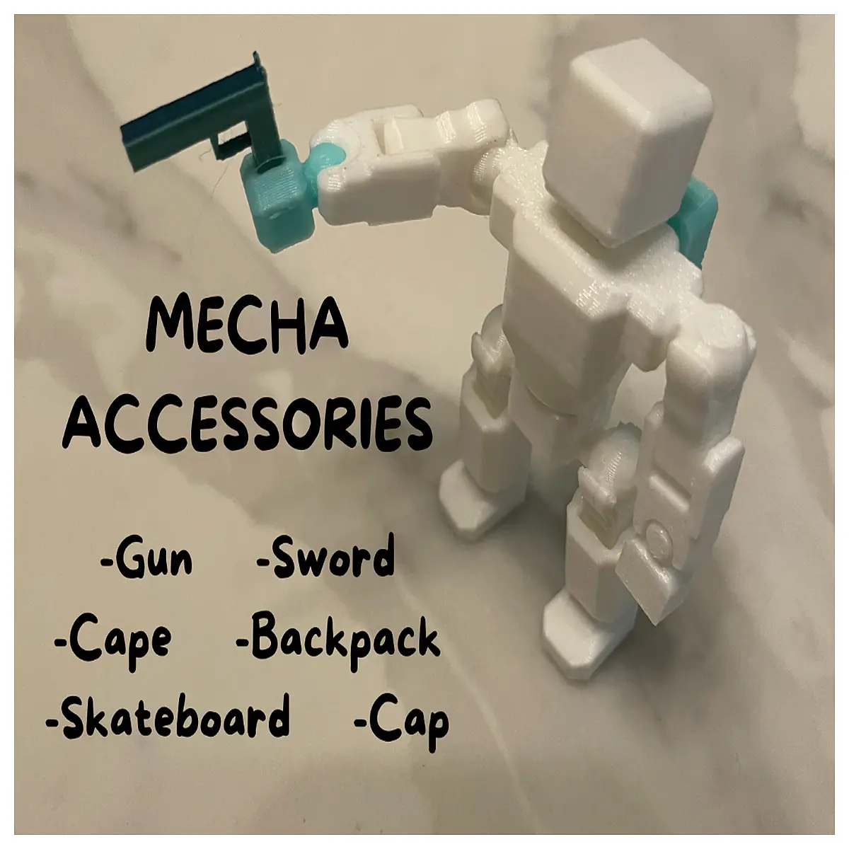 origin zero mecha robot parts accessories upgrade replacement components for action figure customization