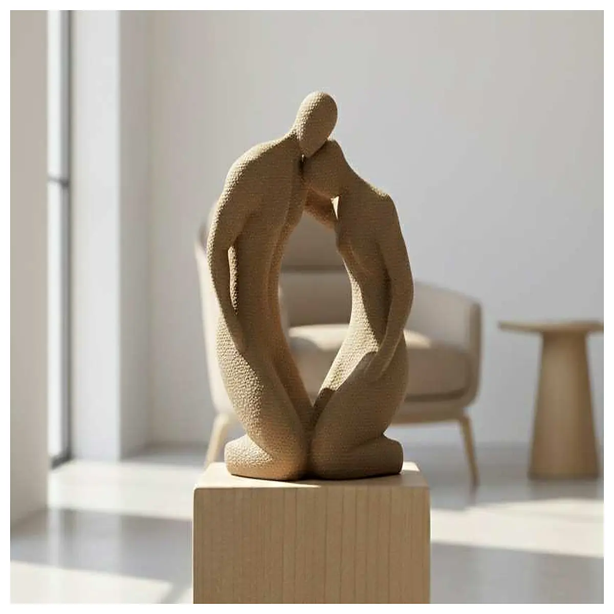 romantic couple statue resin garden decor outdoor wedding anniversary gift home shelf ornament