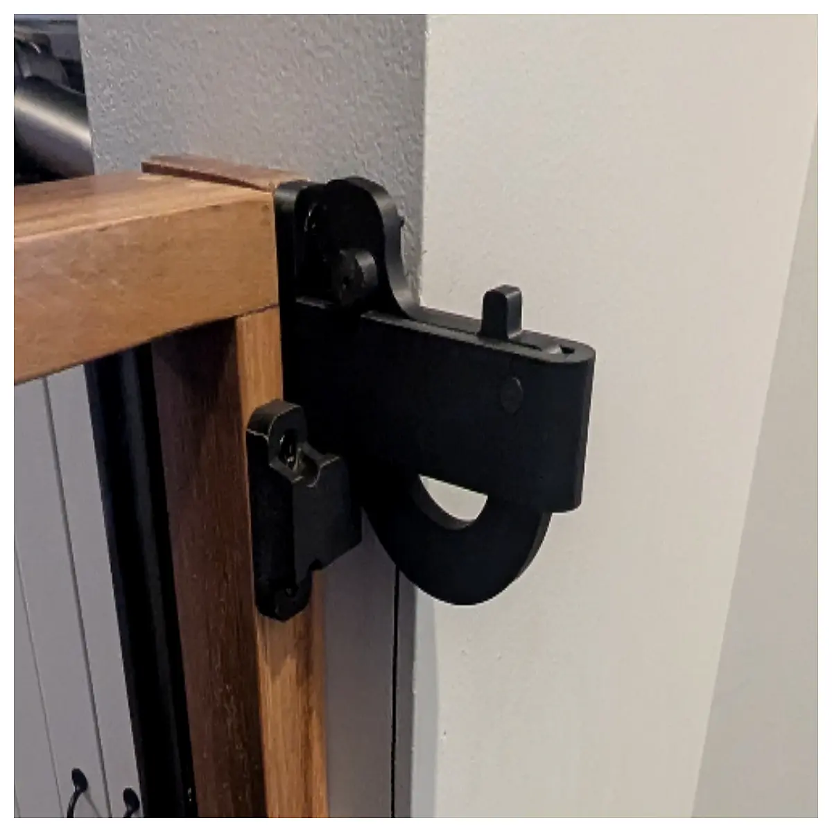 vertical t handle door latch duty sliding gate bolt lock for wood metal fence