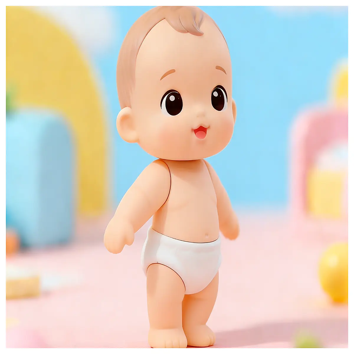 articulated baby doll figure collectible action toy for kids