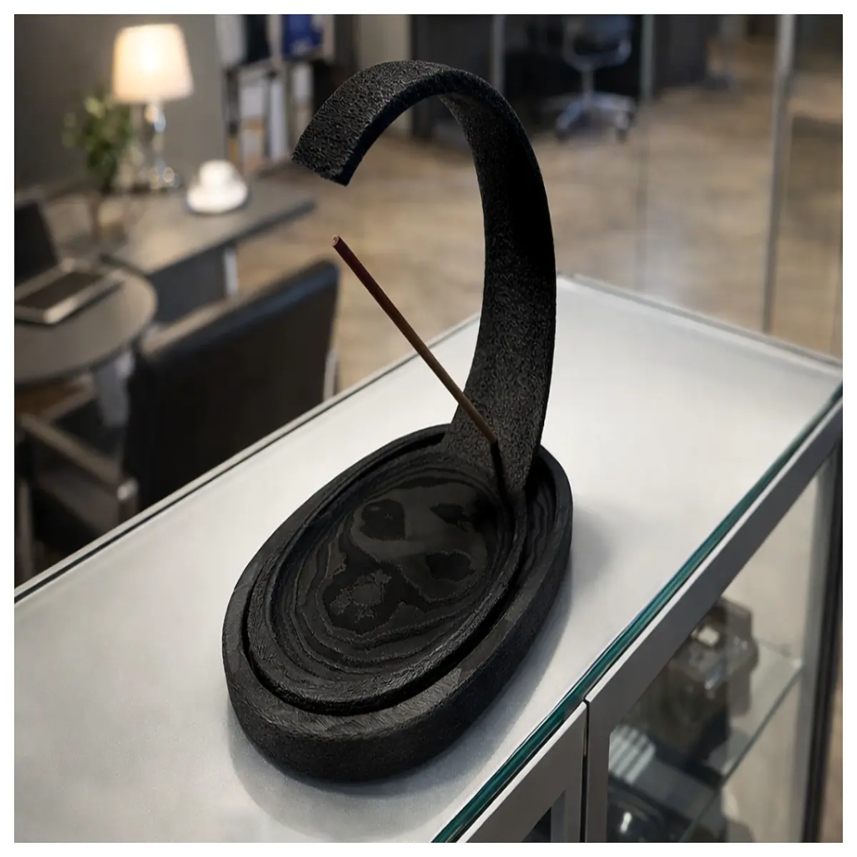 ceramic incense holder for home altar zen meditation stick burner decorative table top candle and aroma diffuser