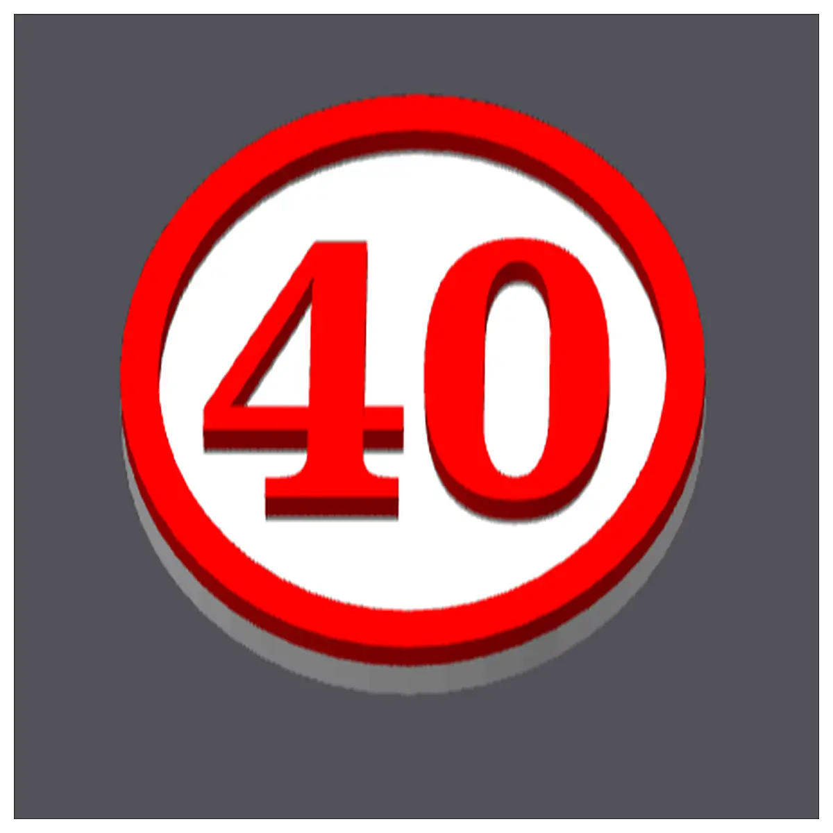 funny 40th birthday shopping cart best friend milestone party favor gag