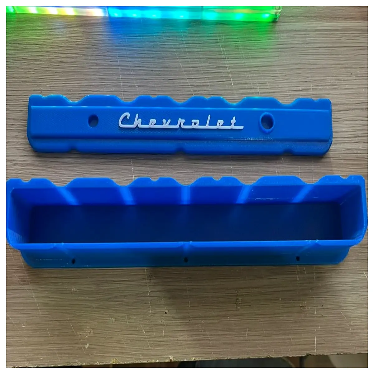 valve cover storage organizer box for dashboard console parts tool holder