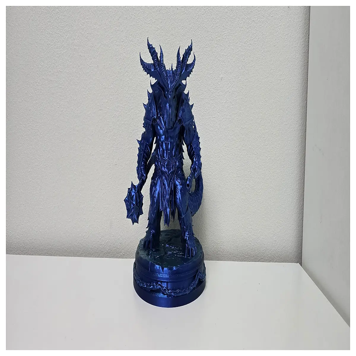 dark abyss demon statue resin collectible figure gargoyle home decor gaming room piece