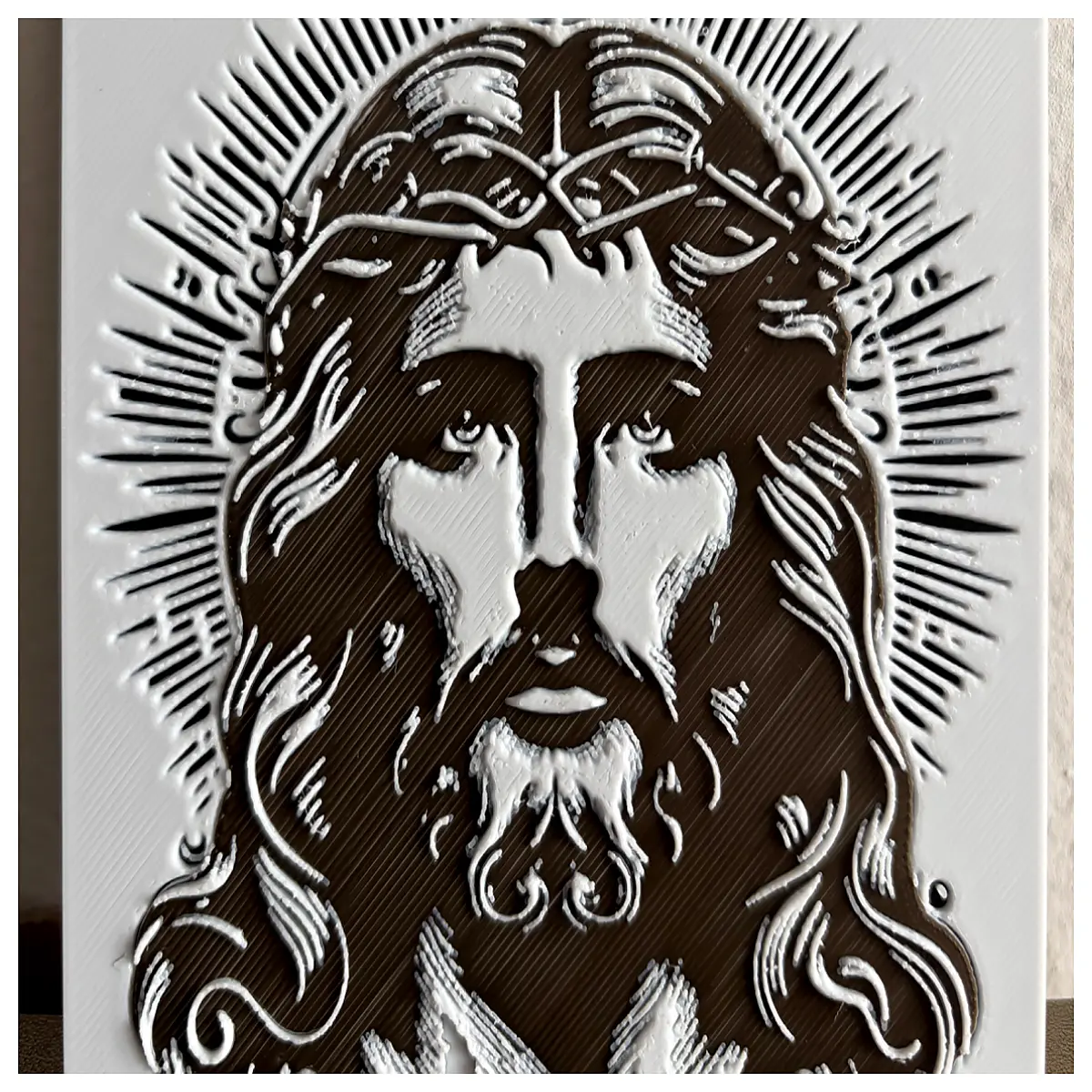 large wall art canvas print of jesus christ religious home decor inspirational bible verse poster for living room bedroom
