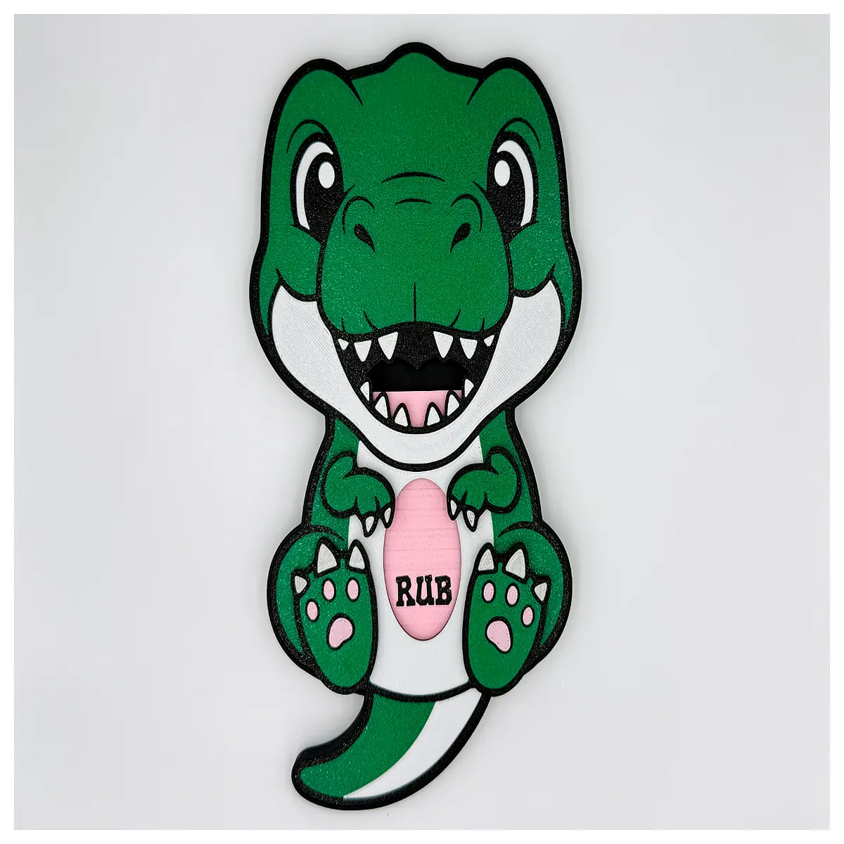 funny belly tickle dino toy interactive plush for kids laughter