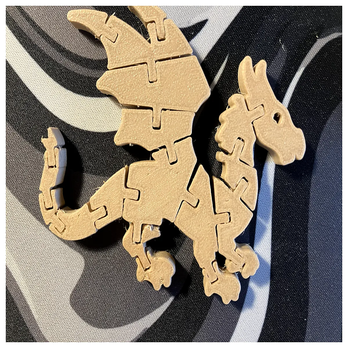 articulated dragon toy for kids moving dinosaur flexible plastic figure educational science gift