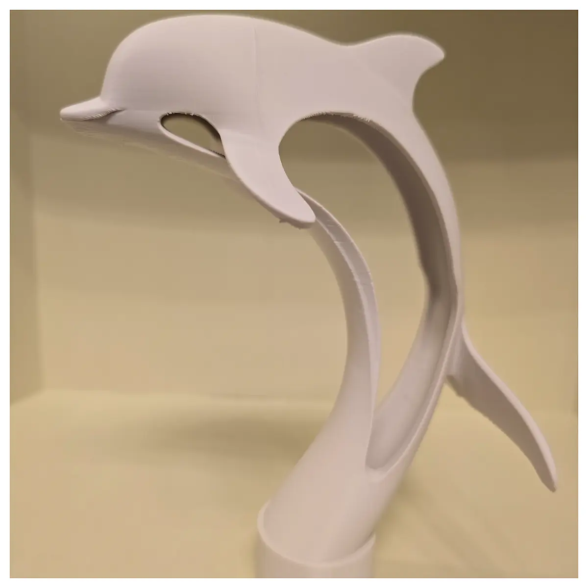 minimalist dolphin candle holder statue home decor